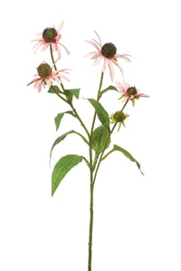 Echinacea artificiale - 1 stelo - rosa chiaro