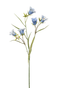 Campanula artificiale spray - 1 stelo - azzurro