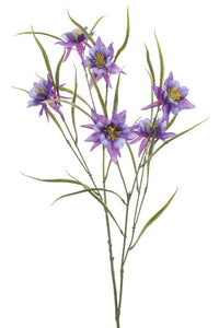 Aquilegia künstlich - 1 Stiel - Lila